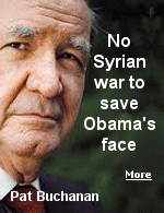 Pat Buchanan is with the majority of Americans who feel we have no business getting involved in Syria.